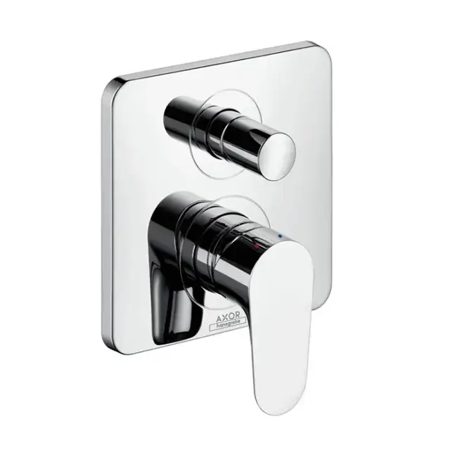 Axor Citterio M Встраиваемый смеситель для ванны однорычажный, внешняя часть, цвет: хром