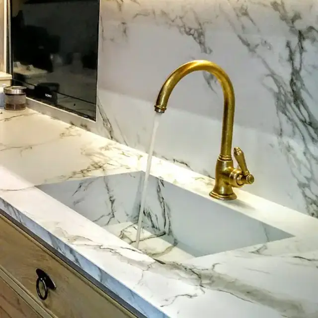 Nicolazzi El Capitan MINI Кран для питьевой воды, цвет: Gold Brass