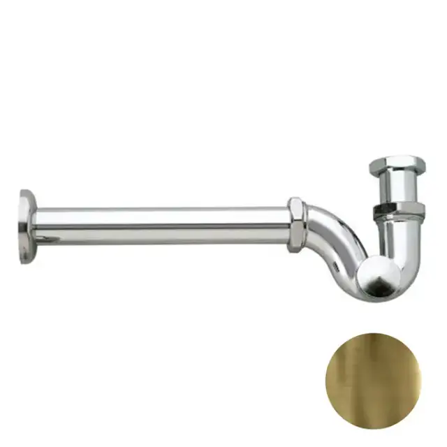 Nicolazzi Complementi Сифон S 1”1/4 без донного клапана для биде, цвет: бронза