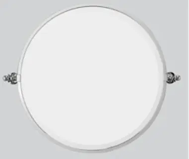 Devon&Devon First Class Зеркало поворотное, круглое 53 см,.цвет: хром