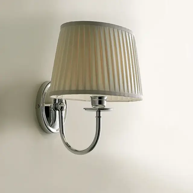 Devon&Devon Jasmine 3 Светильник настенный с абажуром 260х150cм, IP20, фурнитура: хром