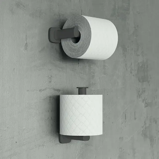 Novellini Giada Держатель т/б, подвесной, цвет: черный матовый