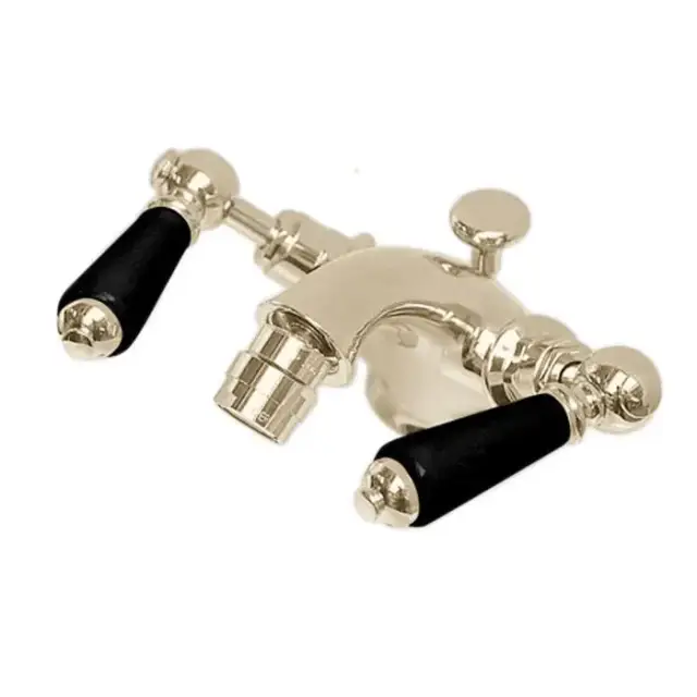 Devon&Devon Black Dandy Смеситель для биде, цвет: золото