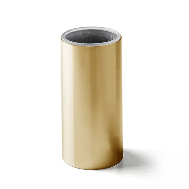 3SC Metal Tonda Стакан настольный, цвет: золото 24к. Lucido