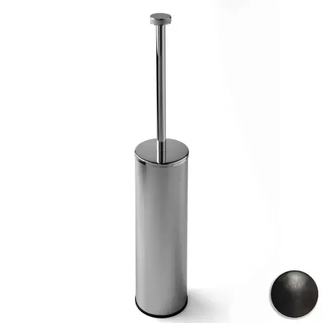 3SC Ribbon Ершик туалетный подвесной d8xh45 см, цвет: бронза темная матовая