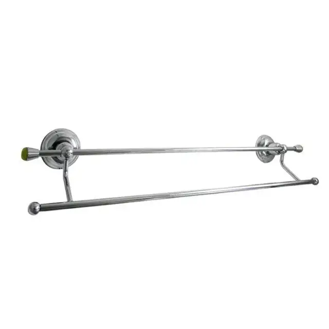 Nicolazzi Onice Полотенцедержатель двойной 63см., подвесной, цвет: золото