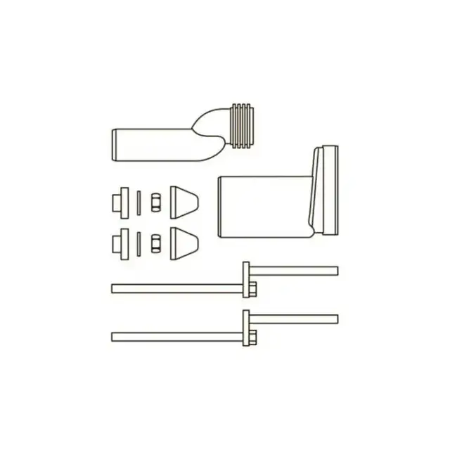 TECE Монтажный комплект для изменения высоты установки унитаза