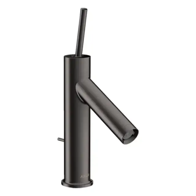 Axor Starck Cмеситель для раковины 90, на 1 отв., с донным клапаном, цвет: шлифованный черный хром