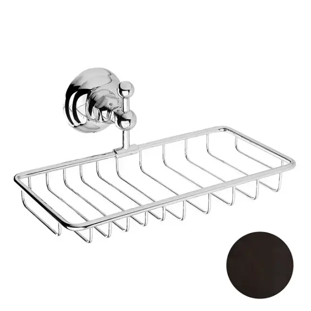 Nicolazzi Accessori Мыльница подвесная, цвет: тосканская бронза