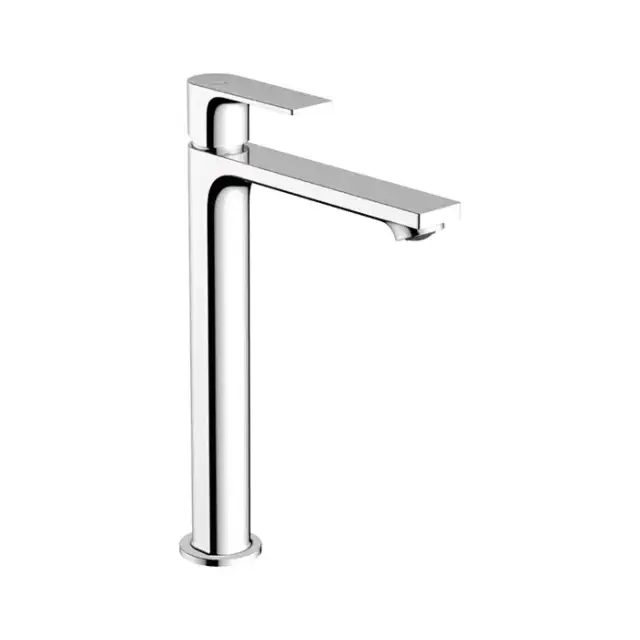 Hansgrohe Rebris E Смеситель для раковины, 1 отв., CoolStart, с донным клапаном, цвет: хром