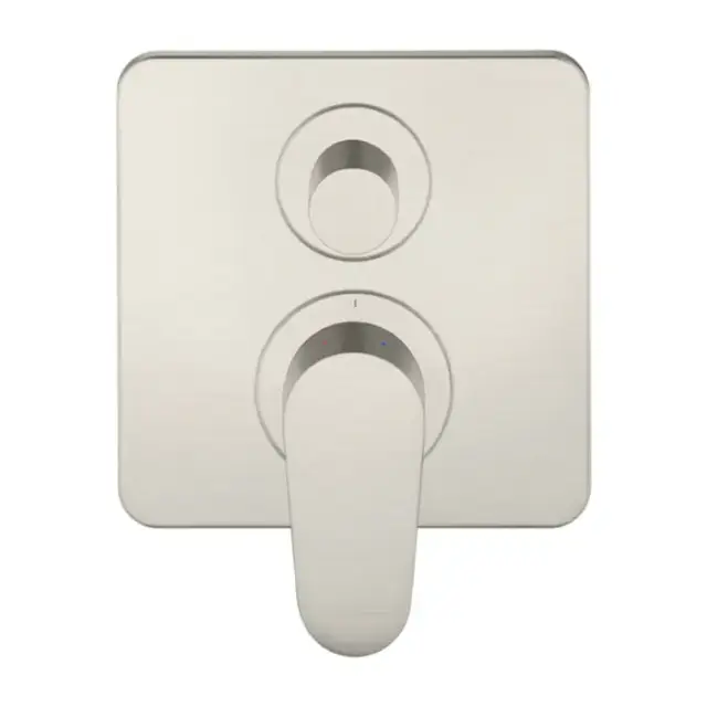 Axor Citterio M Смеситель для ванны, встраиваемый, с переключателем на 2 потока, цвет: сталь