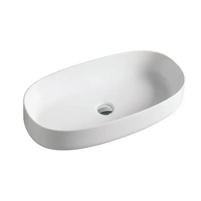 Artceram Cognac Раковина накладная 68x35 см, saniglaze, цвет: белый матовый