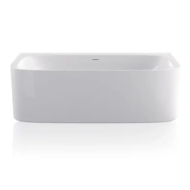 Knief Summer Wall Ванна пристенная 190x100x60см., щелевой перелив, цвет: белый