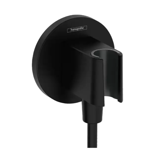 Hansgrohe Fixfit S Шланговое подсоединение, 1/2&quot;, цвет: чёрный матовый