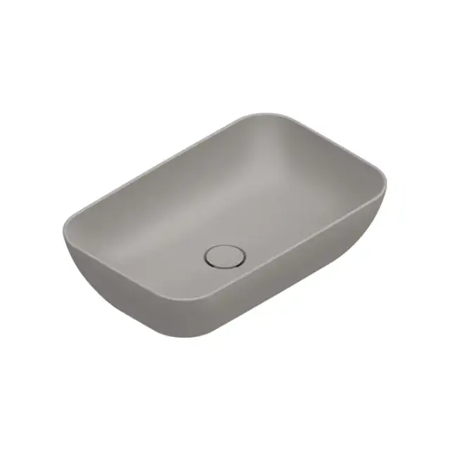 Catalano Green Раковина 60x3см накладная, без отв., цвет: Tortora Satinato