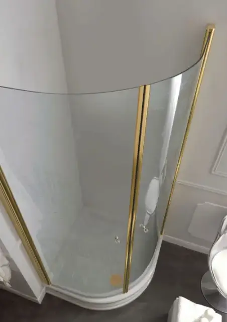 Kerasan Душ.ограждение 90х90х180см., &quot;полукруг&quot;, 2 дв., для поддона 1339