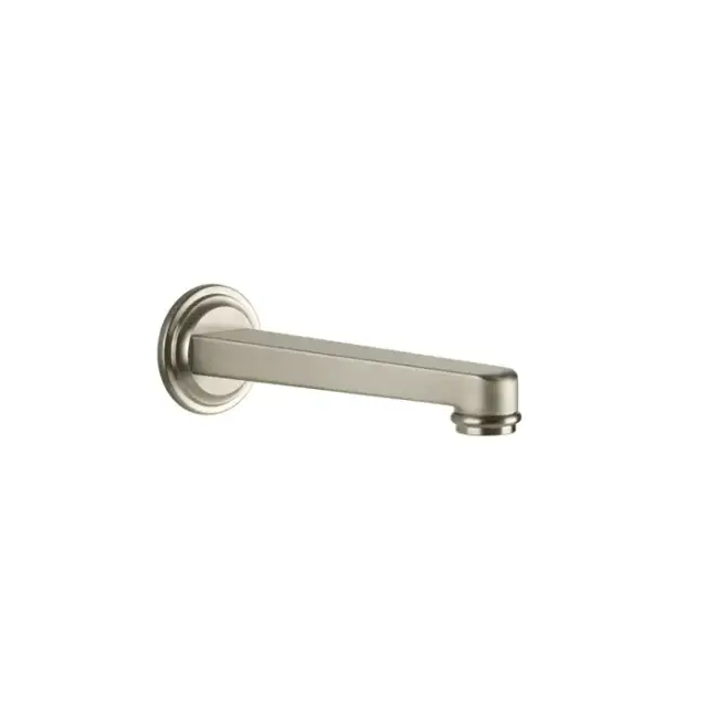 Gessi Venti20 Излив для ванны 20.9см., настенный, цвет: Finox Brushed Nickel