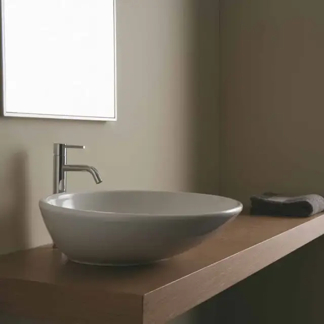 Globo Lavabi d'arr Раковина 50х50х14 см, без отв., без перелива, цвет: белый