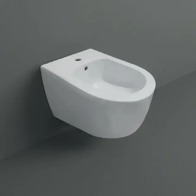 Simas Trevi Биде подвесное 56.5х37.5 см, с 1 отв., цвет: белый