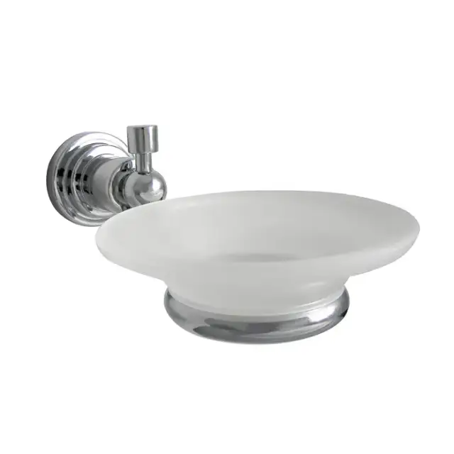 Nicolazzi Monte Croce Мыльница, подвесная, цвет: хром/белый