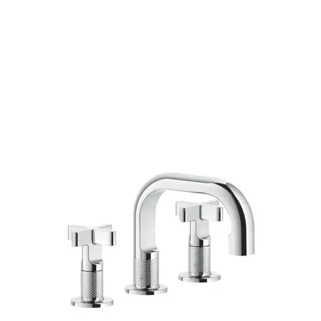 Gessi Inciso Смеситель для раковины, 3 отв., цвет: хром