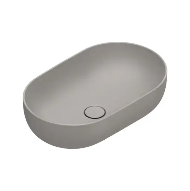 Catalano Sfera Раковина 60x37см накладная, без отв., цвет: Tortora Satinato