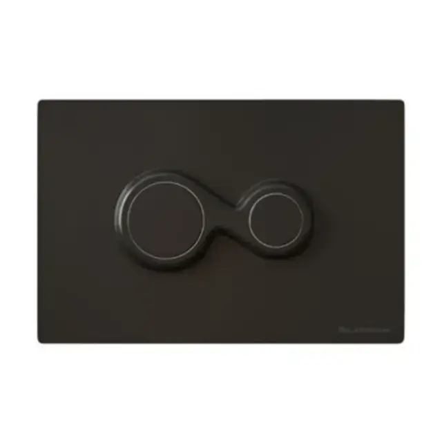 Artceram Monet Клавиша смыва, цвет: черный матовый