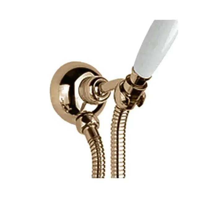 Nicolazzi Держатель душевой ручного душа, с подводом воды 1/2&quot;, цвет:  BRONZED PLATED