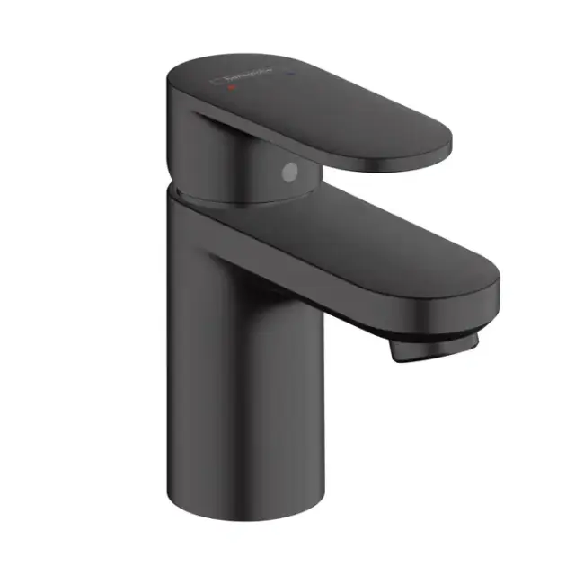 Hansgrohe Vernis Blend Смеситель для раковины, излив 70 мм, цвет: матовый черный