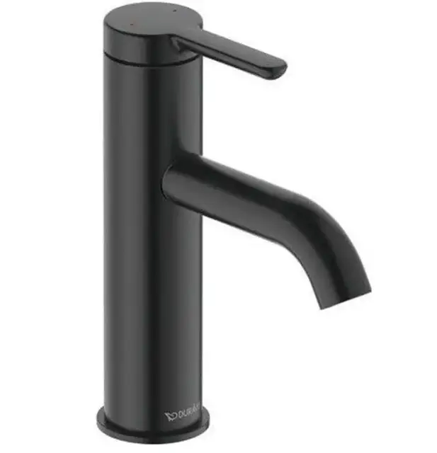 Duravit Circle M Смеситель для раковины, на 1 отв., с донным клапаном, цвет: черный матовый
