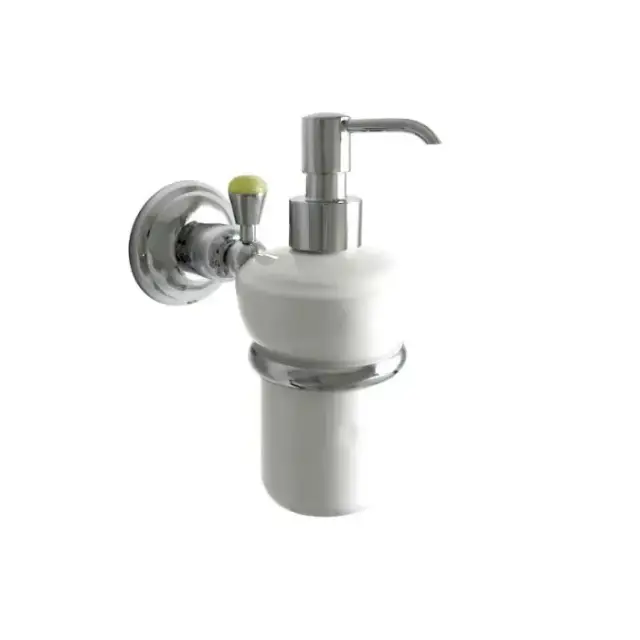 Nicolazzi Onice Дозатор для жидкого мыла, подвесной, цвет: хром/белый