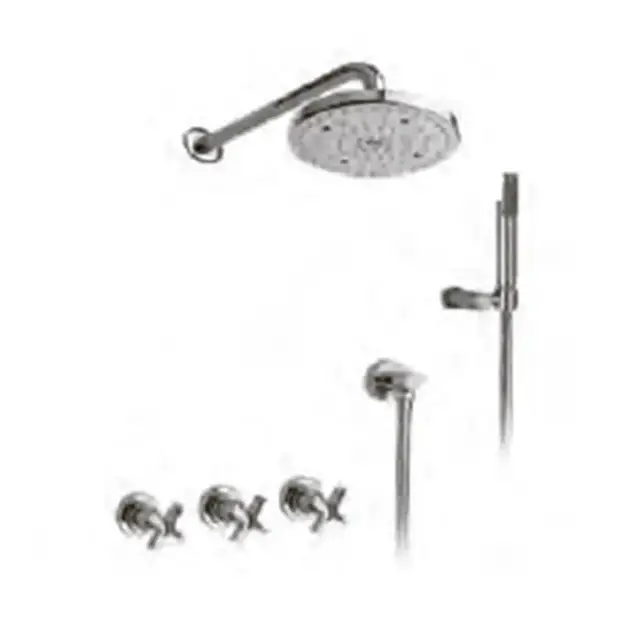 Nicolazzi Monte Croce Душевого набора, верхний душ 20см., смеситель, ручной душ,  цвет: хром