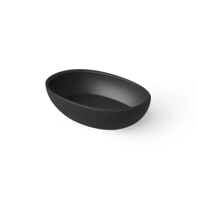 Dea Design Washbasins Раковина 60х40х15.5-14.5см., накладная, без отв., Solid Surface, цвет: Black №16