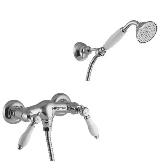 Fima Carlo Frattini Herend Смеситель для душа, настенный, с ручным душем., цвет: хром