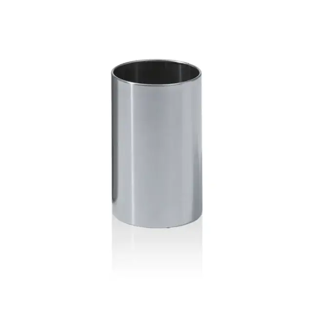 Decor Walther DW 104 Корзина для бумаги 20xh32см, напольная, цвет: сталь полированная