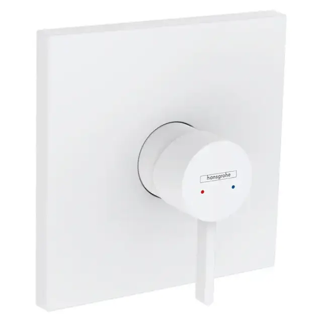 Hansgrohe Finoris Смеситель для душа встраиваемый, внешняя часть, цвет: белый матовый