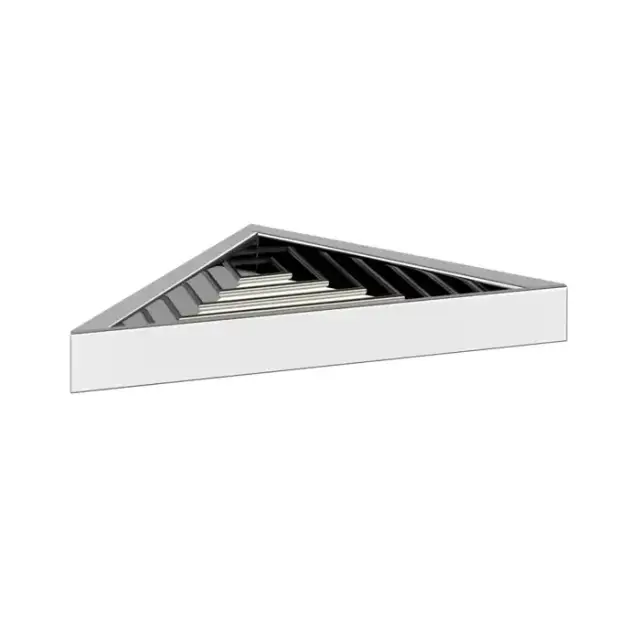 Gessi Rettangolo Полочка-решетка угловая для ванны или душа, подвесной, цвет: хром
