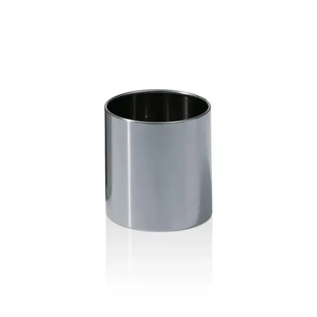 Decor Walther DW 105 Корзина для бумаги 20xh21см, напольная, цвет: сталь полированная