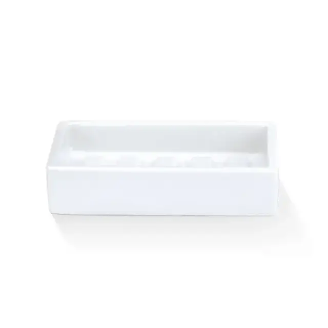 Decor Walther DW 615 Мыльница настольная, фарфор, цвет: белый