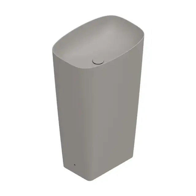 Catalano Green Раковина 55x38h85см, свободностоящая, без отв., слив в пол, цвет: Tortora Satinato