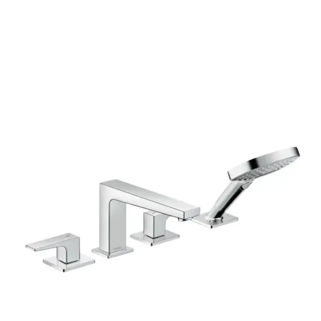 Hansgrohe Metropol Смеситель на борт ванны , на 4 отв., цвет: хром