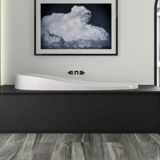 Knief Relax Fit Ванна 0400-268 встроенная 180x85x62см с ножками (перелив стандартный), без слива-перел, цвет: белый (продается со сливом 0100-091-06)