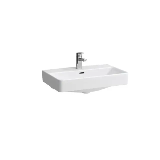 Laufen Pro S Раковина укороченная, 600x380x95 мм, 1 отв. для смесителя, цвет: белый