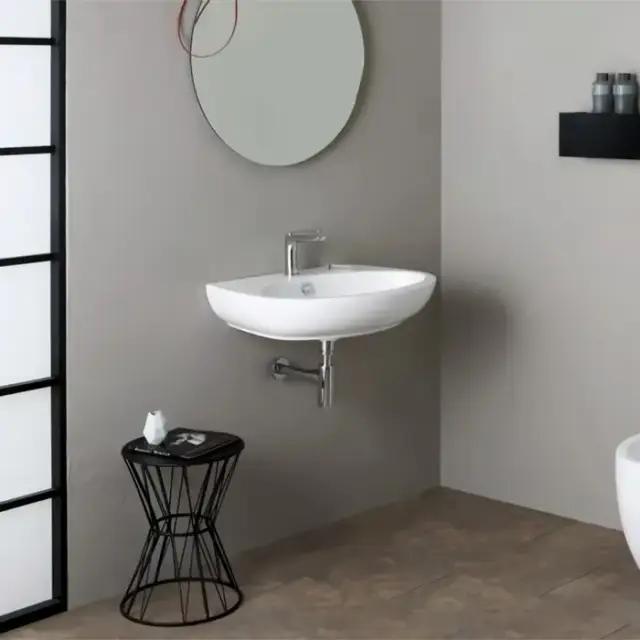 Simas Bormio Раковина 66х51 см, 1 отв., цвет: белый