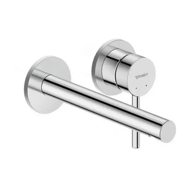 Duravit Circle Смеситель для раковины, встраиваемый, излив: 20см., цвет: хром