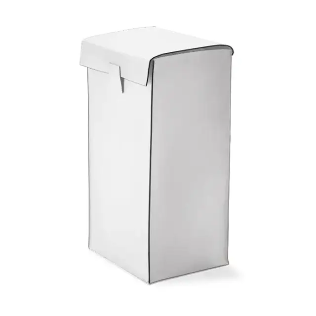 Decor Walther Nappa WB Корзина для белья, напольная, натуральная кожа, цвет: белый