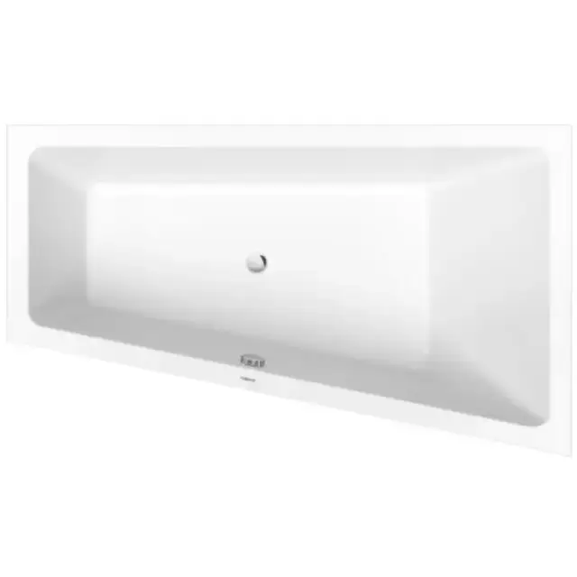 Duravit No.1 Ванна 170х100см., встраиваемая, вариант правый, цвет: белый