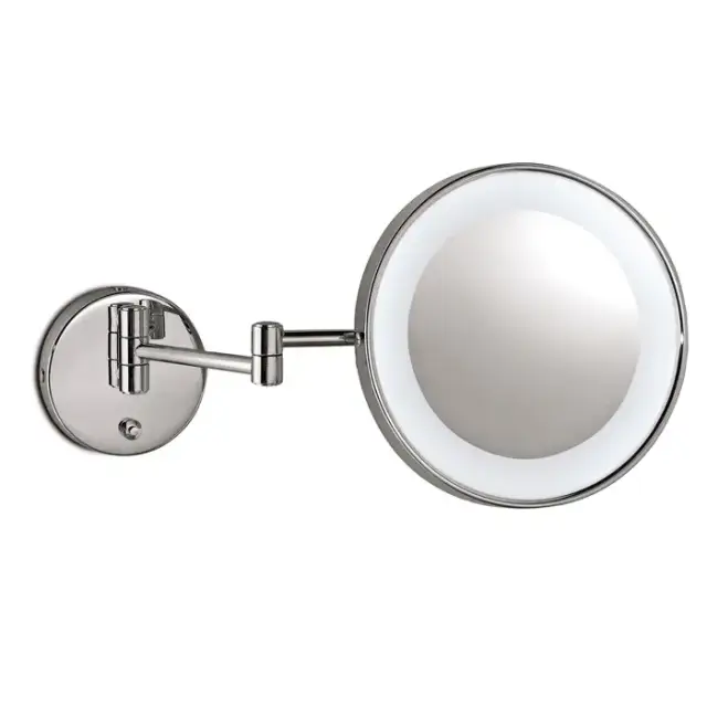 3SC Specchi Ingranditori Косметическое настенное зеркало с LED-подсветкой, 3-х кратное увеличение, цвет: хром