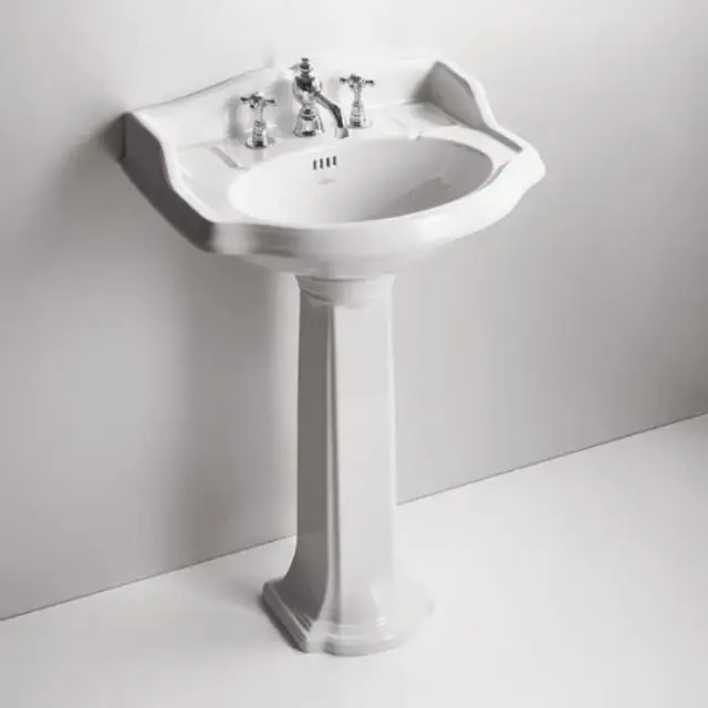 SIMAS Arcade Раковина 59х46 см, 3 отв., цвет: белый