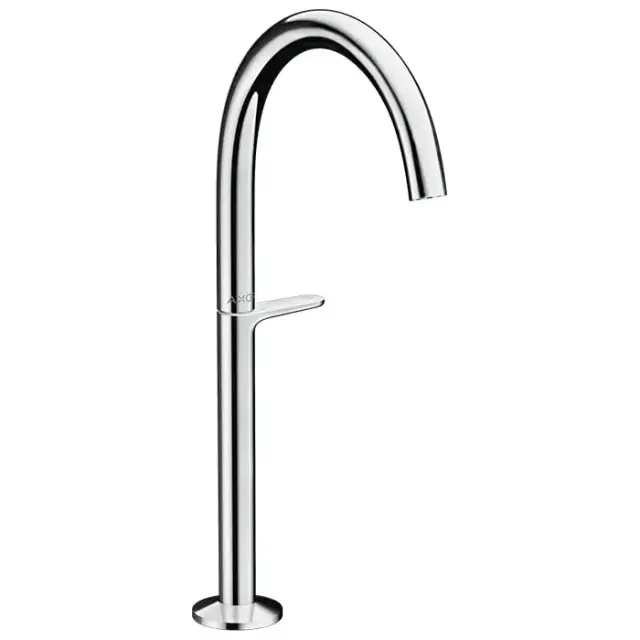 Axor One Смеситель для раковины, 1 отв., излив h260мм, Select, со сливом push-open, цвет: хром
